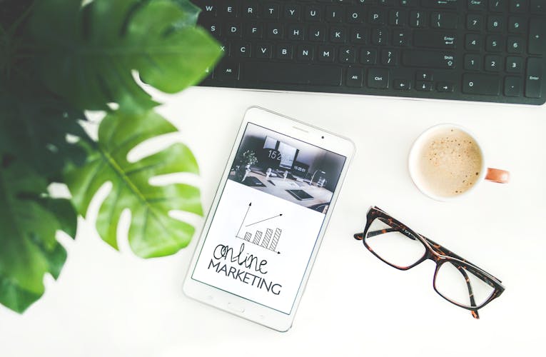 SEO competitive analysis on screen